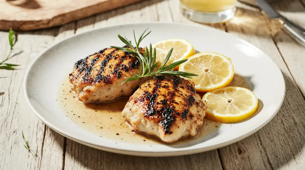 Citrus Grilled Chicken Thighs