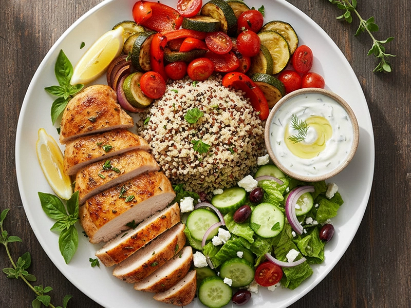 Mediterranean Baked Chicken Breast