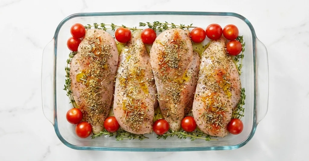 Mediterranean Baked Chicken Breast