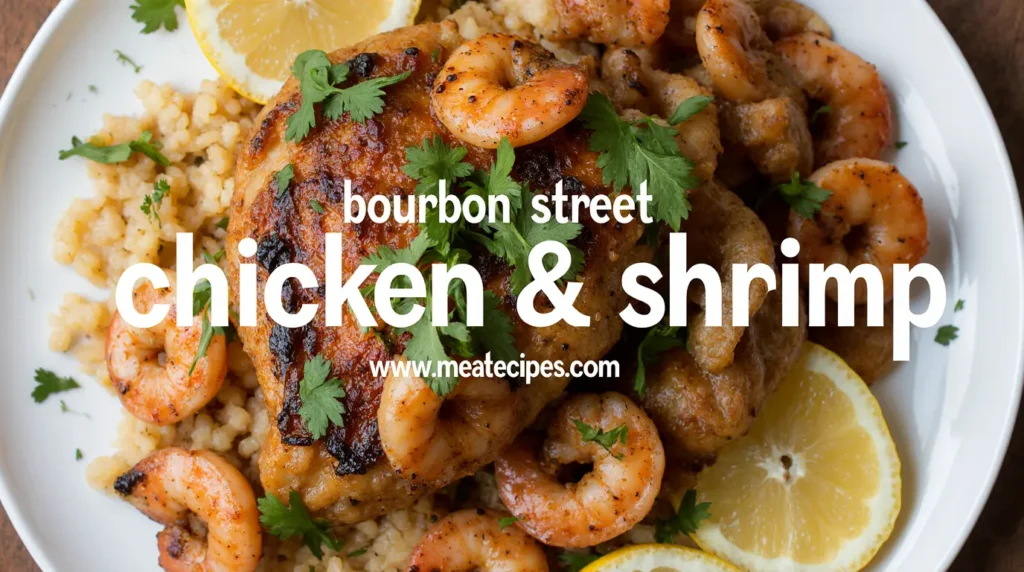 bourbon street chicken and shrimp