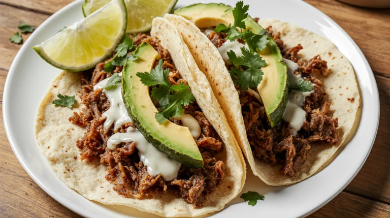 shredded Beef Tacos Recipe