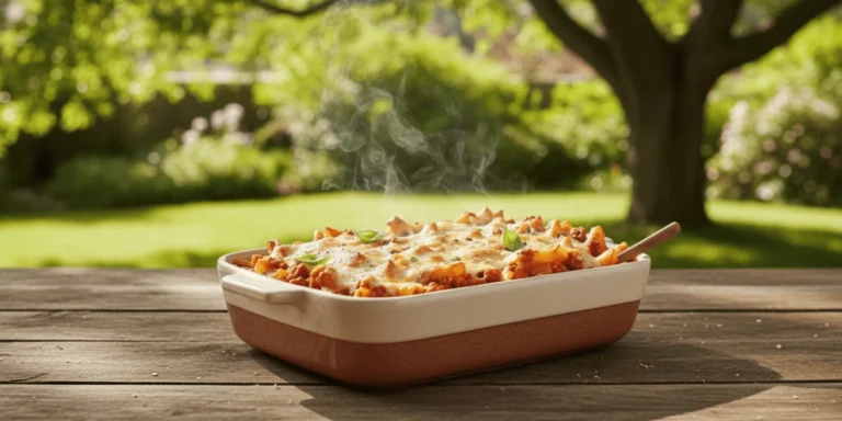 Baked Ziti Recipe with Meat