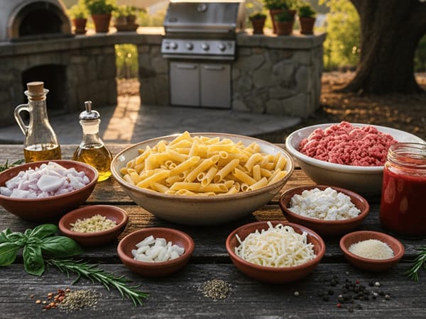 Baked Ziti Recipe with Meat