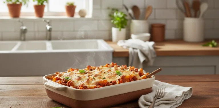 Baked Ziti With Ground Beef