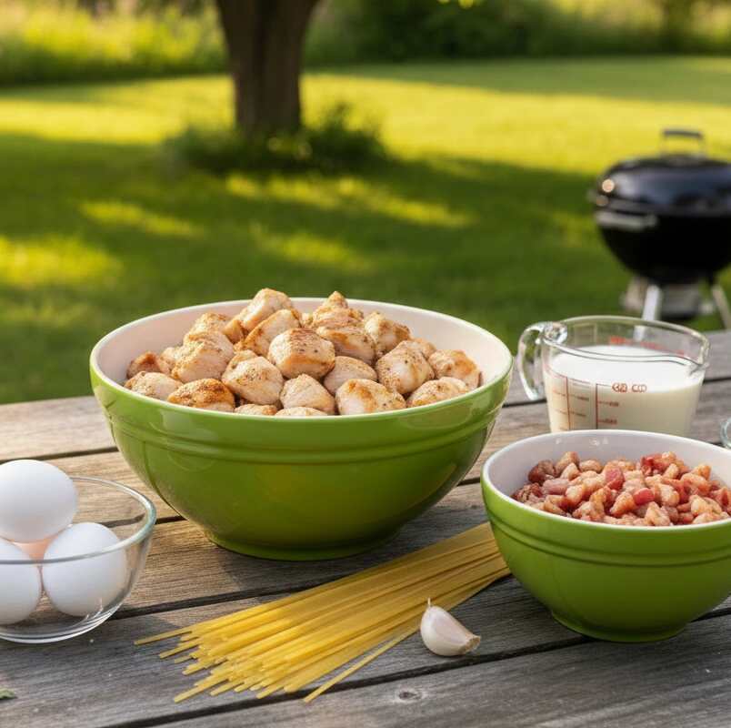 Chicken Carbonara Recipe