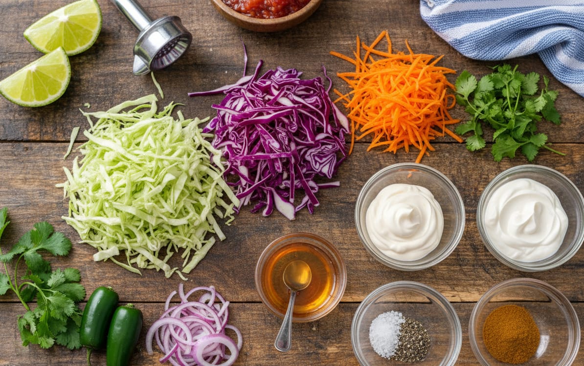 Fish Taco Slaw Recipe