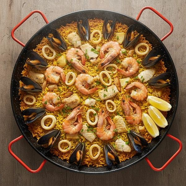 Seafood Paella Recipe