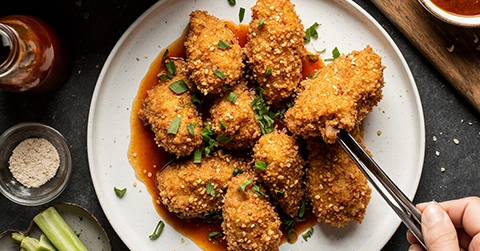 Boneless Chicken Wings Recipe