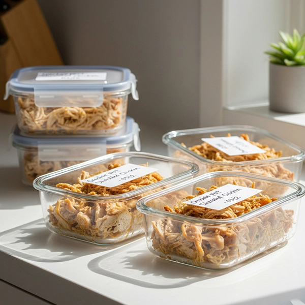 Crockpot Shredded Chicken