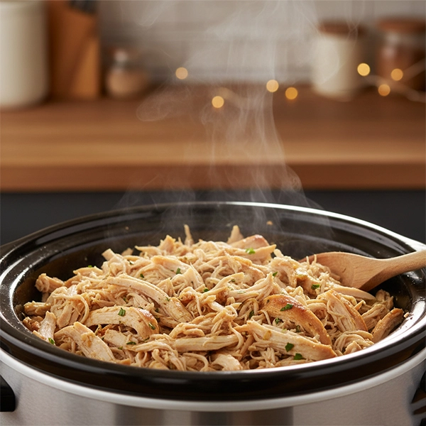 Crockpot Shredded Chicken